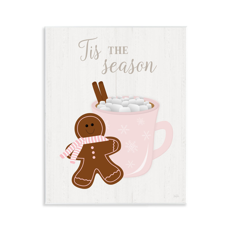 «Tis The Season Gingerbread», estampe numérique par Natalie Carpentieri