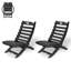 Chaise Adirondack pliante en plastique Alexeya-913834904