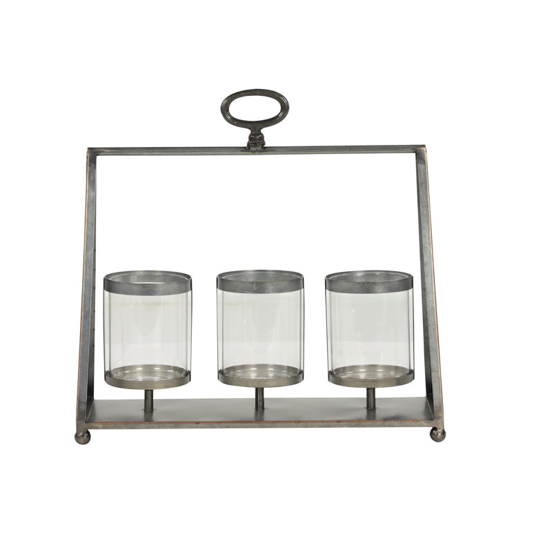 15.5'' H Metal Tabletop Candelabra