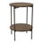 Kamryn Round Wood & Metal Modern Accent Table-256271947-256271950