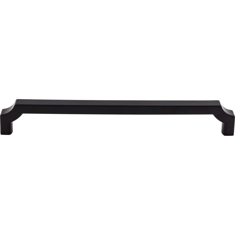 Davenport Appliance pull, Flat Black, 18" Center to Center