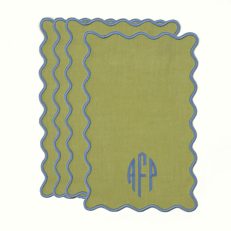 The Vivienne Rectangle Cocktail Napkins