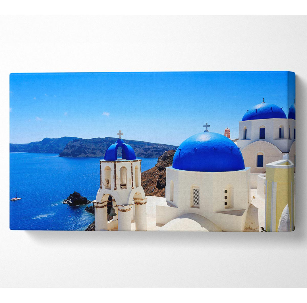 Santorini Wonder - Kunstdrucke auf Leinwand - Wrapped Canvas