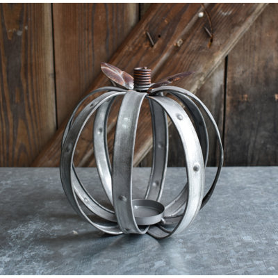 Sculpture de citrouille galvanisée Ross