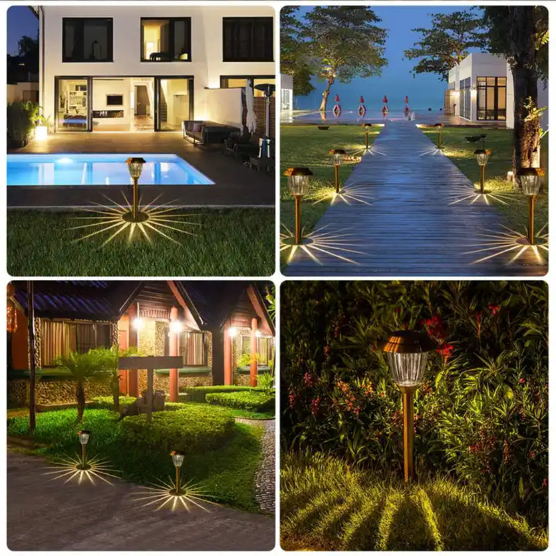 Solar Lights Outdoor, 19" L