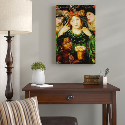 Dante Gabriel Rossetti - Wrapped Canvas Painting