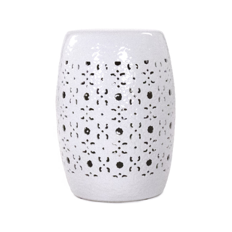Clark Ceramic Accent Stool