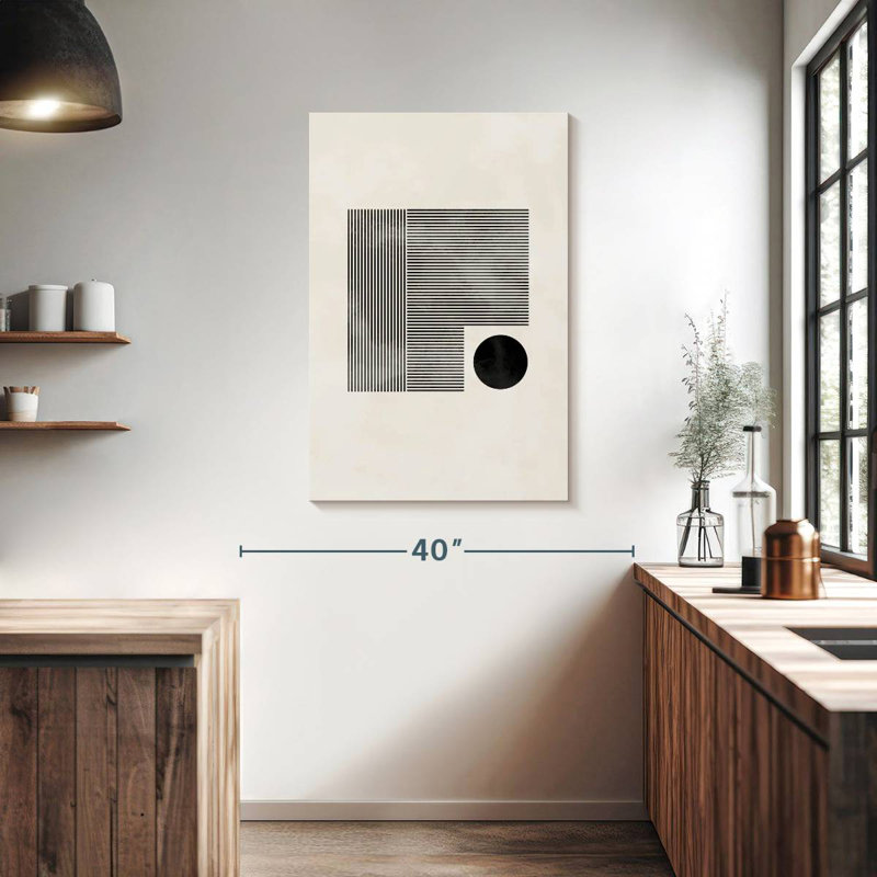 Avery Minimalist Square, 39" H x 26" W