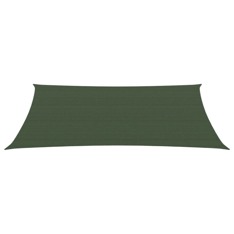 Castres 4.5m x 2m Rectangular Shade Sail, Dark Green