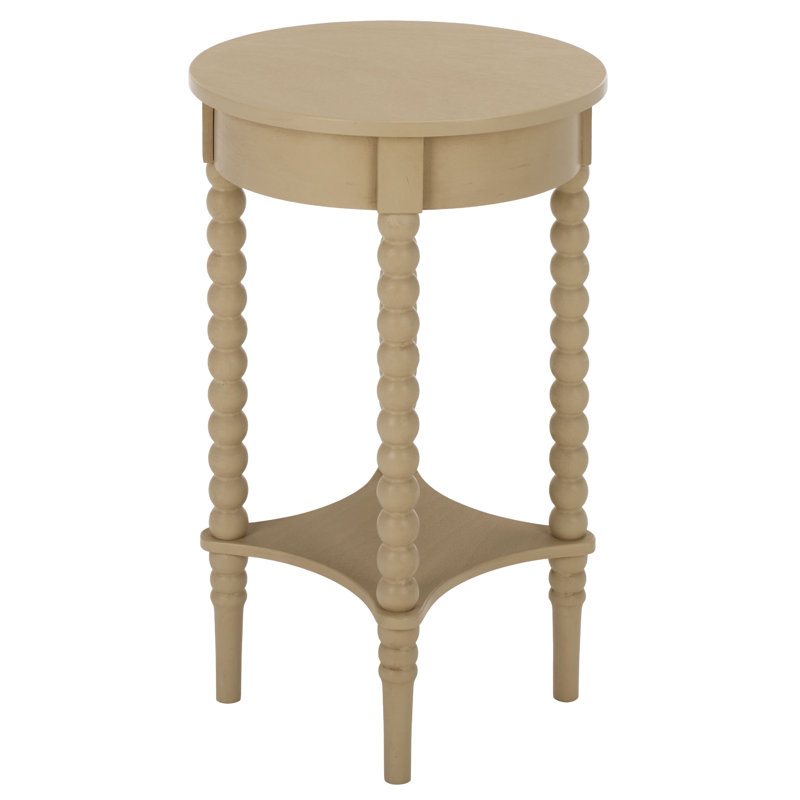 Orbis Round Accent Table, Natural
