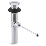 Premier Exposed 1.25" Pop-Up Bathroom Sink Drain With Overflow