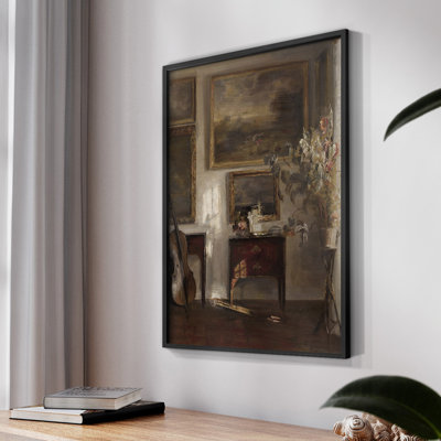 «Vintage Portrait Print CV III» sur papier