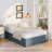 Everaldo 16 Bed Frame with Fabric Cover-480664276
