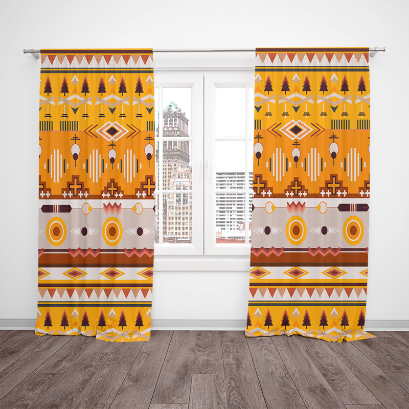 Paire de rideaux semi-transparents, L 20 po x L 52 po