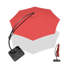  Parasol de patio décalé 11 pi avec base Yardgrace, rotation à 360 ° et inclinaison réglable, résistant aux rayons UV et à l'eau-251414248
