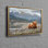 Art sur toile de coton tropical, Highland