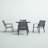Adelynn 4 - Person Patio Dining Set with Round Table