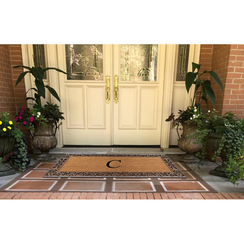 Tapis de porte antidérapant Dyari Natural, C