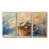 Toile naturelle avec cadre flottant