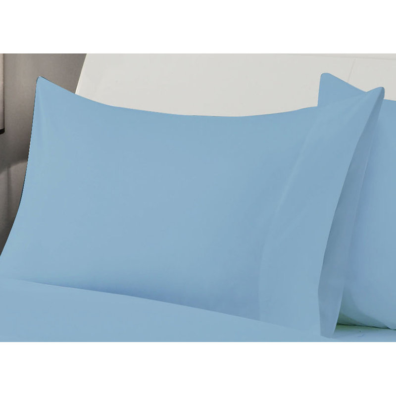 Billie Microfiber Sheet Set, Twin XL, Blue