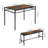 Annonciade 4 - Person Four Leg Dining Set