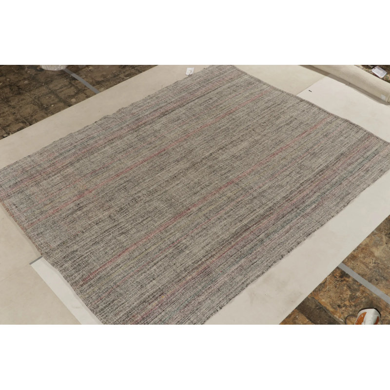 One-of-a-Kind 7’9” X 9’1” Hand Knotted Area Rug
