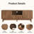 Fluted Tv Stands For Living Room With Mount,Modern Entertainment Center For Tvs Up To 80 Inches,Tv Console With Fluted Door Cabinets And Open Shelves For Living Room Bedroom-1181048919