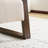 Comfortable Rectangular Solid Wood Stool with Padded Seat