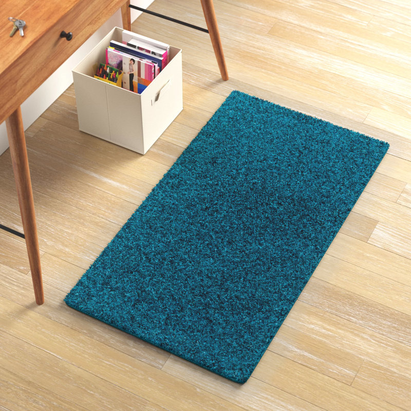 Arnolec Solid Colour Area Rug, Rectangle 60 x 110cm