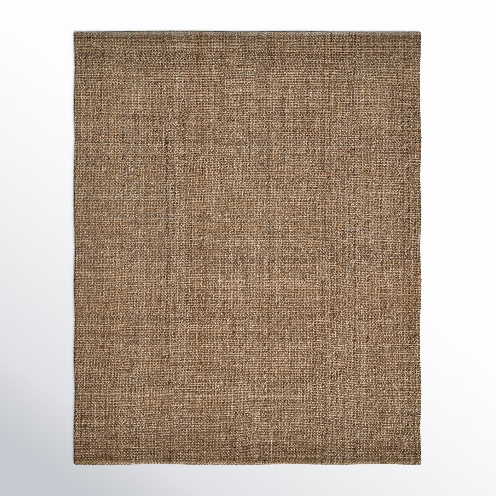 Fleurette Handmade Brown Rug, Rectangle 2' x 3'