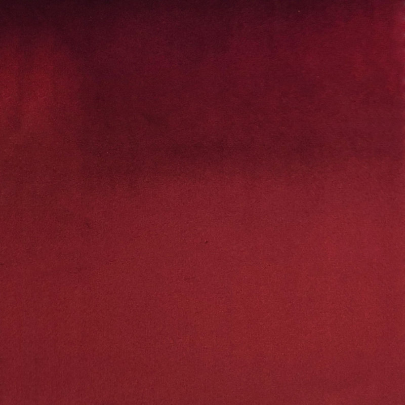 Solid Velvet | Velluto Fabric, Cherry