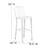 Indoor/Outdoor Commercial Grade Metal Modern Barstools (Set of 2) by Flash Furniture-2018702042-2072328337