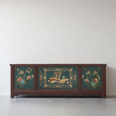 Simple Painted TV Cabinet
