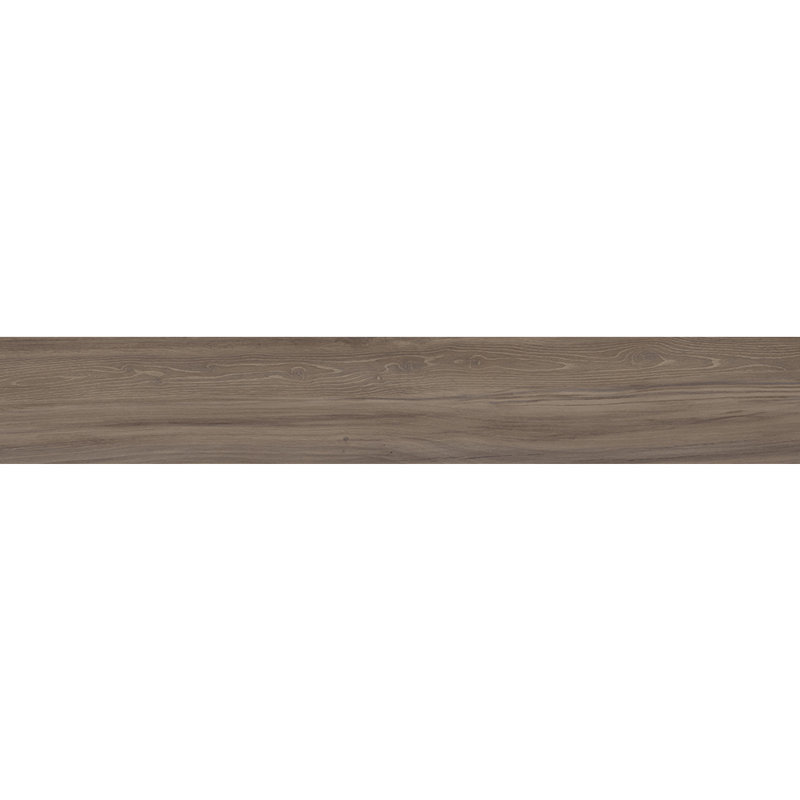 Carrelage aspect porcelaine taupe 8 x 48 Vermont, Brun