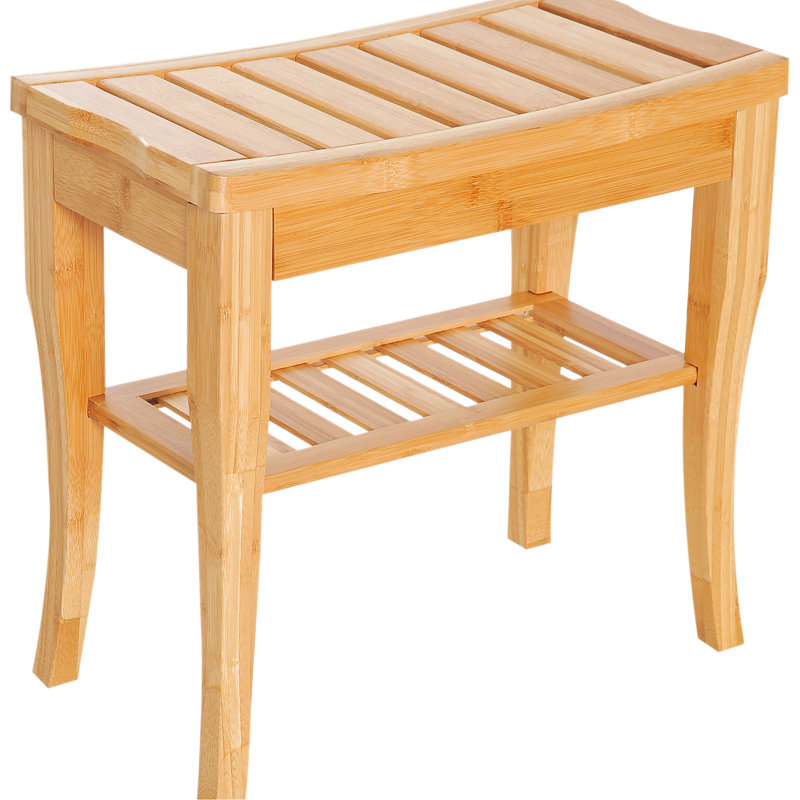Banc de douche avec options de rangement - Convient aux différentes préférences de salle de bain en dessous pour maximiser l'espace