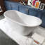 Baignoire de trempage autoportante en acrylique 67 po