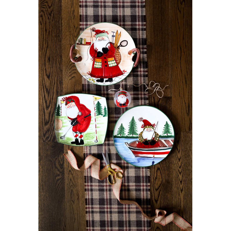 Old St. Nick Terra Bianca Platter