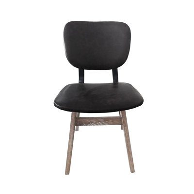 Lanham Faux Leather Upholstered Side Chair