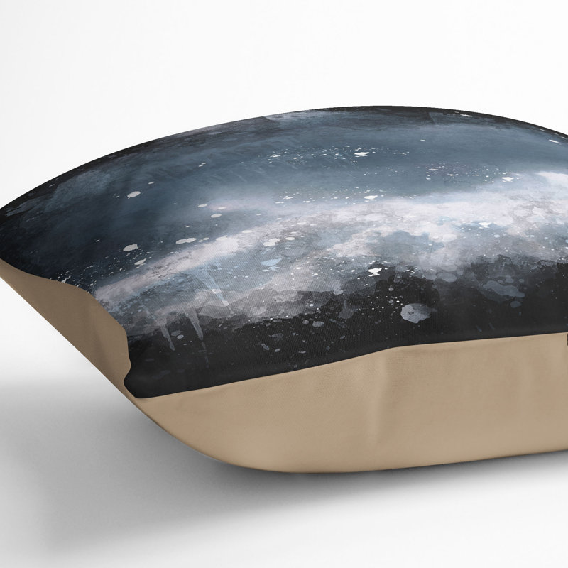 Square Cushion, Stone, 55cm H x 55cm W x 20cm D