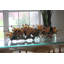 Glass Plate Magnolia Floral Arrangement And Centerpiece In Planter-2118726096-2065420248