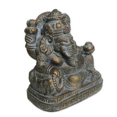 Sculpture Ermil reposant Ganesha