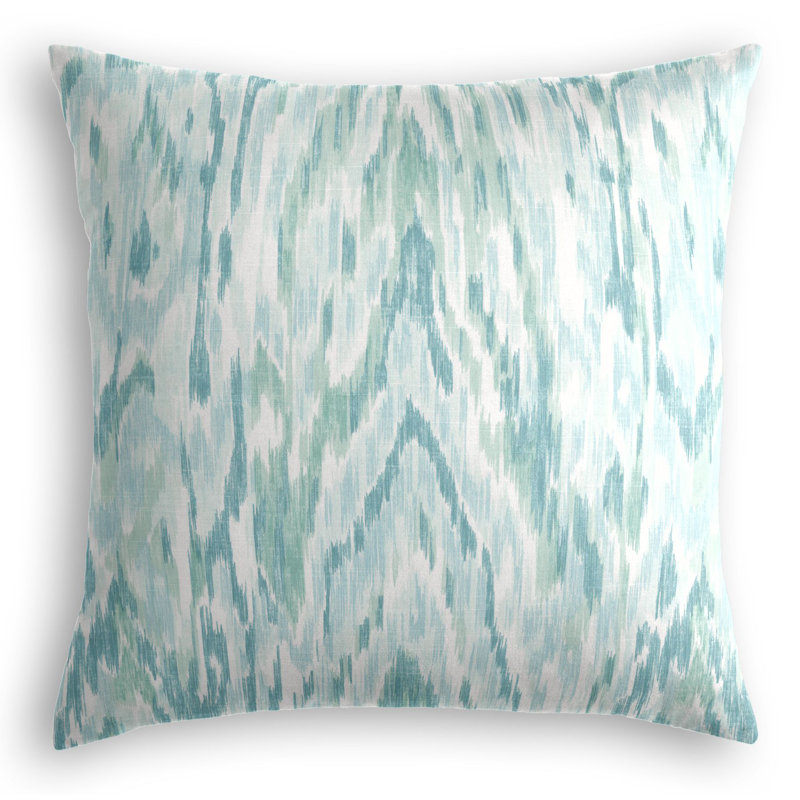 Mirage Ikat Reversible Throw Pillow, 24" x 24"