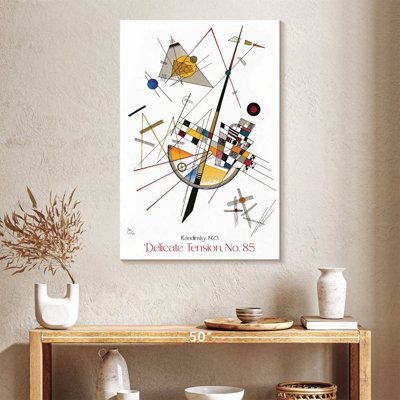 Affiche d'exposition Delicate Tension 85 Kandinsky