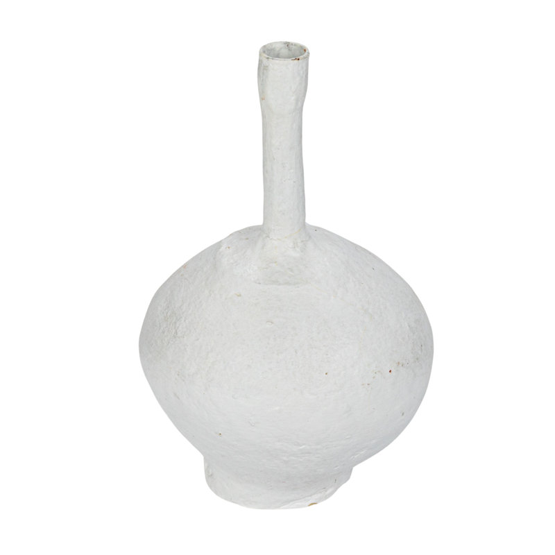 11'' H Paper Mache Tabletop Candlestick