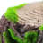 Aqua-Flora Tree Stump Aquarium Resin Decoration - with Embedded Glosso Plant Seeds 
