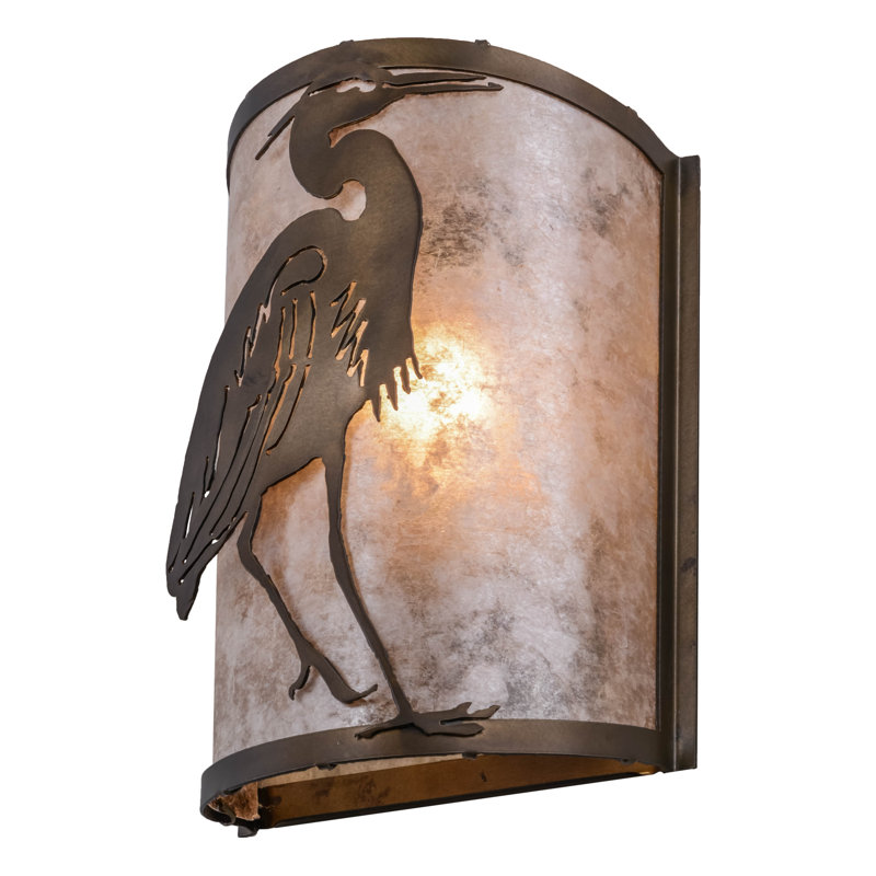 Rustic Lodge 1 - Light Flush Mounted Sconce