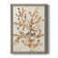 Parchemin corail I, toile encadrée de qualité supérieure - prête à être accrochée-2134786670-2134787476