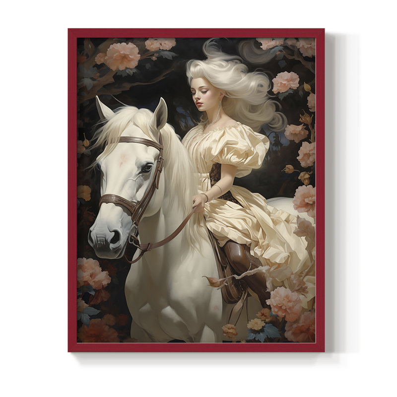 Reproduction encadrée WOMEN Series CMLX III - bois massif