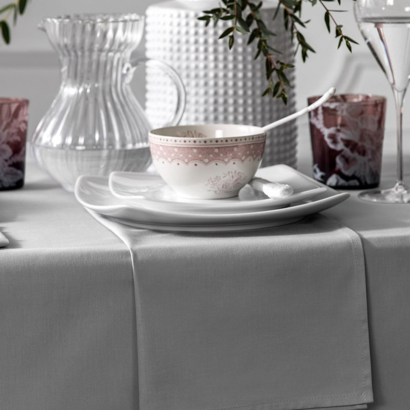 Lydia Cotton Napkin, Gray