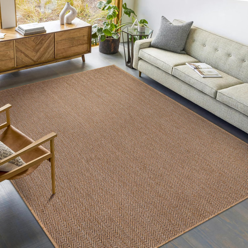 Non Slip Area Rugs Washable Carpet Pad Entryway Rug Weather Resistant Indoor and Outdoor Use 50305,  Rectangle 200 x 290 cm